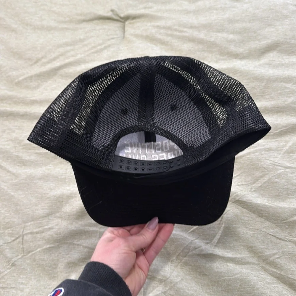 NWOT positive vibes only hat
